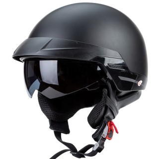 Certified ABS for Harley Cruiser Open Face Motorcycle Helmet Universal for All Four Seasons New Condition