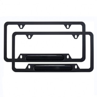 Customized American Specification Stainless Steel and Aluminum Alloy License Plate Frames and Holders