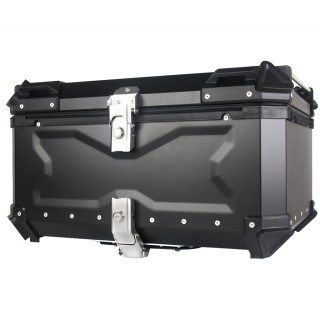 Delivery Box Motorcycle Top Box Embossed X-Series Aluminum Alloy Tailbox / Motorcycle Trunk / Quick-Release Storage Luggage Box