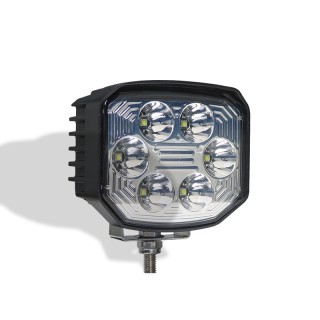 Accesorios Motos,LED Car Work Light 60W With Wide Field of View 4.4-inch Inspection Light, Off-road Vehicle Lighting