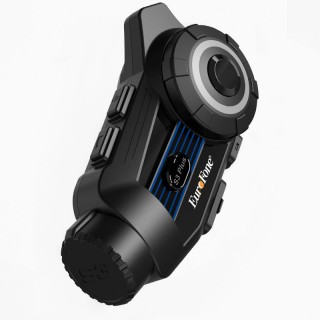 Motorcycle Helmet  Intercom Headset with HD Camera, Multi-Person Intercom All-in-One Intercom Motorcycle