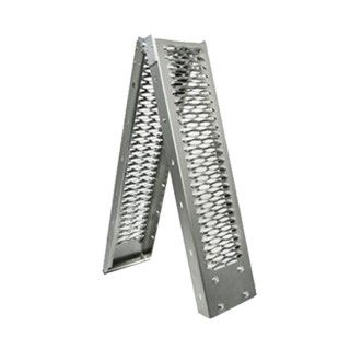 Motorcycle Transport Loading and Unloading Trailer Rack Wheelchair Ramp