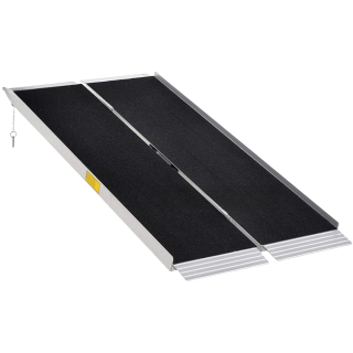 New ZAP2511M Aluminum Ladder with Front and Rear Decks Wheelchair Ramp Motorcycle Ramp Aluminum Pallet Aluminum Alloy
