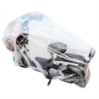 Motorcycle Tent Motorcycle Cover Motorcycle Garage  Waterproof and Dustproof Bicycle Cover// Disposable Clear Motorcycle Cover