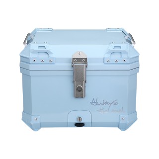 Carbon Steel Linkage, Vehicle-Specific Color Motorcycle Tail Case, Large Scooter Suitcase