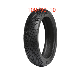 100/90-10 Semi-Melted Vacuum Tires, High-Grip Tires for 10 and 12 Inches Motorcycle Tires