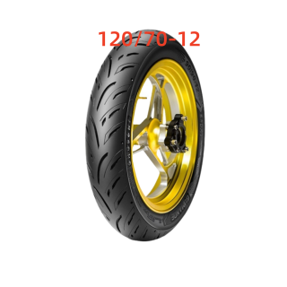 120/70-12 Racing Tires Vacuum Motorcycle Tires High-grip High-speed Motorcycle Tires