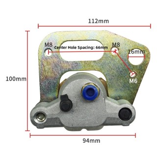 Motorcycle Parts ATV Suitable for Polaris Off-Road Vehicle Brake Caliper Lower Pump Sportsman 500 W/Pads Dirtbike