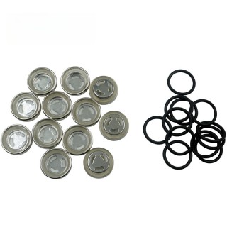 Motorcycle Modification Accessories 18mm Oil Mirror for Fujiang Golden Eagle Horizon Clutch Brake Upper Pump Oil Mirror