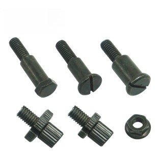 Motorcycle and E-bike Modification Parts - Handlebar Handle Fixing Screws, Clutch, Horn Adjustment Screws, and Ox Horn Universal