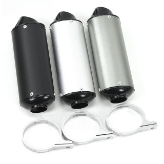 Aluminum Alloy Fishmouth Exhaust Pipe and Muffler for Off-Road Motorcycle 28/32/38MM Muffler Exhaust Exhaust for Bike