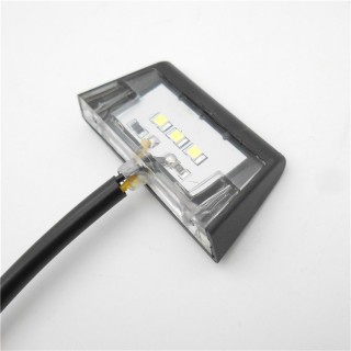 Accesorios Para Motos,Electric Motorcycle LED Frame License Plate Light, Motorcycle LED Rear Mini License Plate Light
