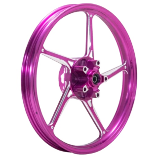 Alloy Motorcycle Wheels Tires 17-inch Velg Motor Rim Set for LC135 LC150 Y125ZR 17-inch Motorcycle Hubs CNC Model Mio New