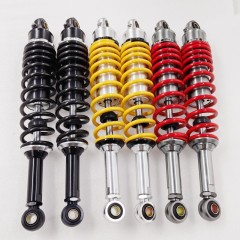 Rear Shock 370mm Hydraulic Conversion Shock Absorber with Electric Adjustment for 2011 Leopard, Puppy CC110, and CUB Motorcycles