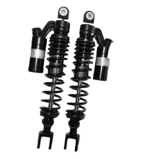 Motorcycle Shock Front Shock Motorcycle Damping-Adjustable Conversion Shock Absorber for QJMotor Forsa 300, SR250GT, and ADV150