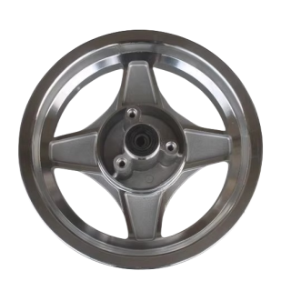2.50J-10 Inch Motorcycle Wheel Hub Suitable for Use with Honda CT50, CT70, ST50, and ST70 Components