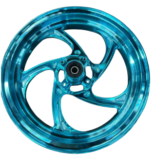CNC Engraved Cast Aluminum Wheels for Honda MSX125 - 12*2.75J/12*3.5J Lightweight Direct Fit Rims Tropical Climate Resistant