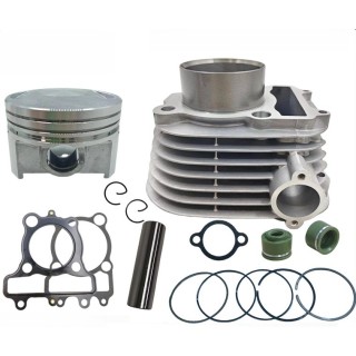 Accesorios De Moto Motorcycle Cylinder Kit Suitable for YAMAHA AG200, ZS200, LY200, TW200 Models Cylinder Diameter 67mm
