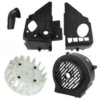 Accesorios De Moto Scooter Engine Cooling Deflector Cover 150cc Cylinder Cover Suitable for GY6 125/150 Fan Cover