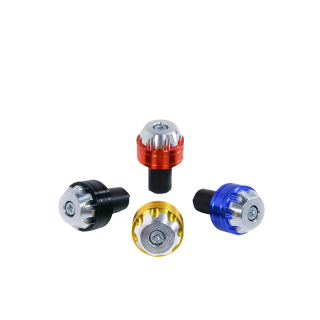 Motorbike Accessories Motorcycle CNC Handlebar End Cap, High Displacement Sport Bike Handlebar Grip Balance Plug End Cap