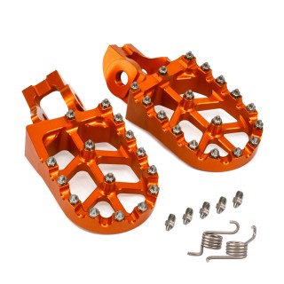 Motorcycle Parts,Motorcycle Anti-Slip Foot Pegs, Suitable for KTM Husqvarna EXC FX/FXF Accessory Modification