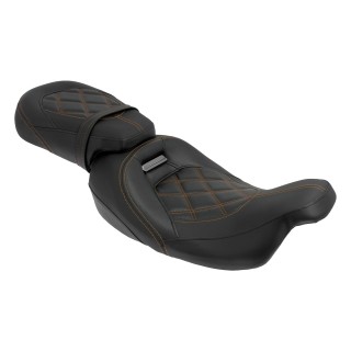 Motorcycle Front and Rear Seat, Split Seat, Suitable for Harley Glide Series Seat Parts Modification 2009~2023