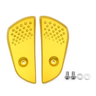 Accesorios Para Motos,Aluminum Alloy Footrest Cover, Suitable for Vespa 150 Rear Footrest Modification, Left and Right Footrests