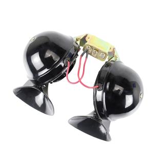 Subwoofers for Car,Car Loud Horn, Dual-Tone Large Trumpet Horn, 12/24V Car Electric Horn with Relay