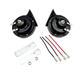 Speaker & Horn,12V/24V Trumpet Horn, High-Pitch Waterproof Electric Car Horn, Motorcycle Horn Modification