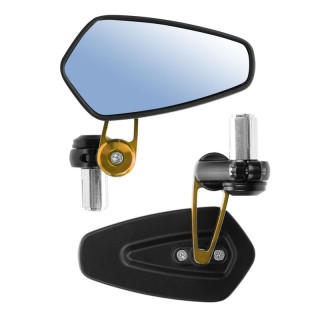 Accesorios Para Motos,Motorcycle and E-Bike CNC Aluminum Alloy Rearview Mirror, Universal Fit Rearview Mirrors