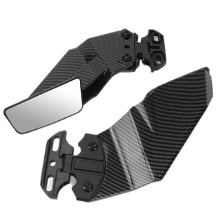 Accesorios Para Motos,Motorcycle Rearview Mirror, Motorcycle Wind Deflector R3R25 R15V Backup Mirror