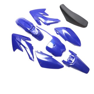 Accesorios Para Motos,Motorcycle Body Plastic Pieces with Seat, Suitable for Honda CRF70 Body Plastic Accessories Modification