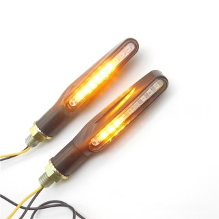 Accesorios Para Motos,Electric Bicycle Turn Signal,  Off-road Motorcycle 9LED Sequential Turn Signal, Progressive LED Light