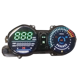 Digital Display Instrument, LED Tachometer and Odometer,suitable ForCG/TITAN 150 ESD 2009 Modification,motorcycle Meter