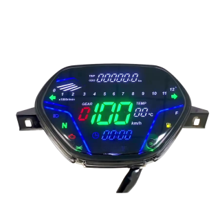 Motorbike Spare Parts,Motorcycle Modification Gauge, Suitable for Italika CD110, LED Version, Roja X110, at X 110 Modification
