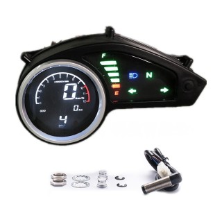 Digital Display Instrument,motorcycle Gauge,suitable for Dm150 NXR150 MRX125 Vento Crossmax200 BROS F GY200 Modification