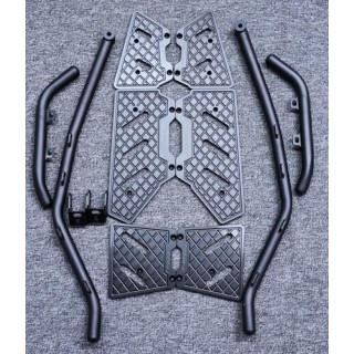 Accesorios Para Moto,Bumper,Stainless Steel Crash Bars, Aluminum Alloy Footboards,Suitable for BMW 400GT Parts Modification