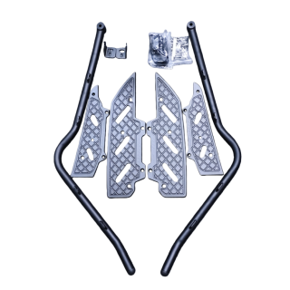 Accesorios Para Moto,Bumper,Stainless Steel Crash Bars, Aluminum Alloy Footboards,Suitable for Haojue UHR150 Parts Modification