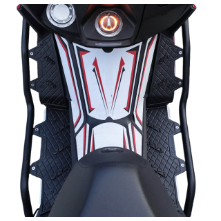 Accesorios Para Moto,Bumper,Stainless Steel Crash Bars,Aluminum Alloy Footboards,Suitable for Kymco H150 Parts Modification