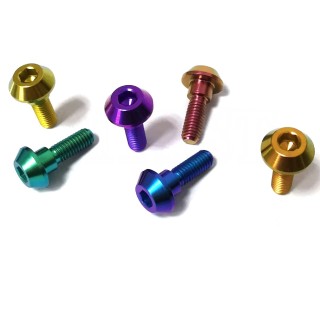 M6 M8 Premium Titanium Alloy Disc Brake Bolts - Fit for Bicycles & Motorcycles,Hot-Selling Titanium Bike Screws
