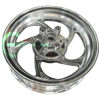 CNC Engraved Cast Aluminum Wheels for Honda MSX125 - 12*2.75J/12*3.5J Lightweight Direct Fit Rims Tropical Climate Resistant