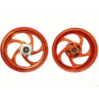12 Inch CNC Billet Wheels for Honda Monkey 125 - MSX125 Scooter Modification Rims Southeast Asia