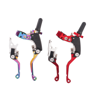 Accesorios Para Moto,Motorcycle Crash-Resistant Folding Handlebars,CNC-Machined Clutch Lever,Suitable for CQR,KL,KTM