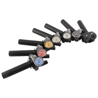 Accesorios Para Moto,Motorcycle Throttle Grip,M5 Off-Road Motorcycle Big Twist Throttle Kit  Motorcycle Handlebar