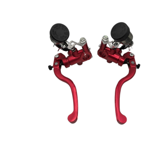 Accesorios Para Motos Custom & Wholesale Motorcycle Aluminum Direct-Pull Brake Master Cylinder 17.5 mm Bore Left & Right Side