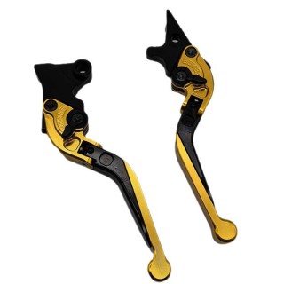 Accesorios Para Motos Factory Direct Sales of Motorcycle Brake Levers,CNC Double-Sided 6-Gear Folding Extendable Brake Lever
