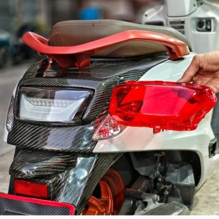 Accesorios Para Moto,Motorcycle Rear Brake Light Cover Suitable for Giorno125 Tail Light Cover Modification