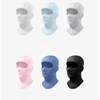 Custom Motorcycle Balaclava,Cycling Sports Full Face Sun Balaclava,Maximum Ventilation Effortless Breathing Cooling Helmet Liner