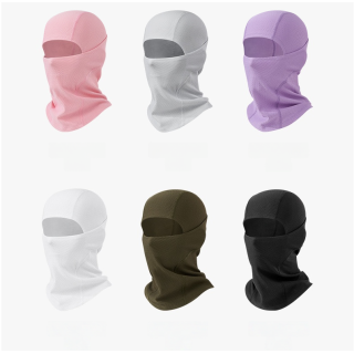 Custom Motorcycle Balaclava,Cycling Sports Full Face Sun Balaclava,Maximum Ventilation Effortless Breathing Cooling Helmet Liner