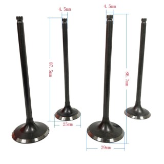 87.5/86.7mm Motorcycle Engine Valve,Motorcycle Engine Intake Valve Exhaust for CFMOTO CF300 NK300